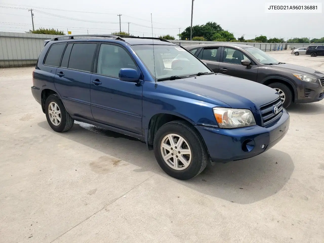 2006 Toyota Highlander VIN: JTEGD21A960136881 Lot: 56366545