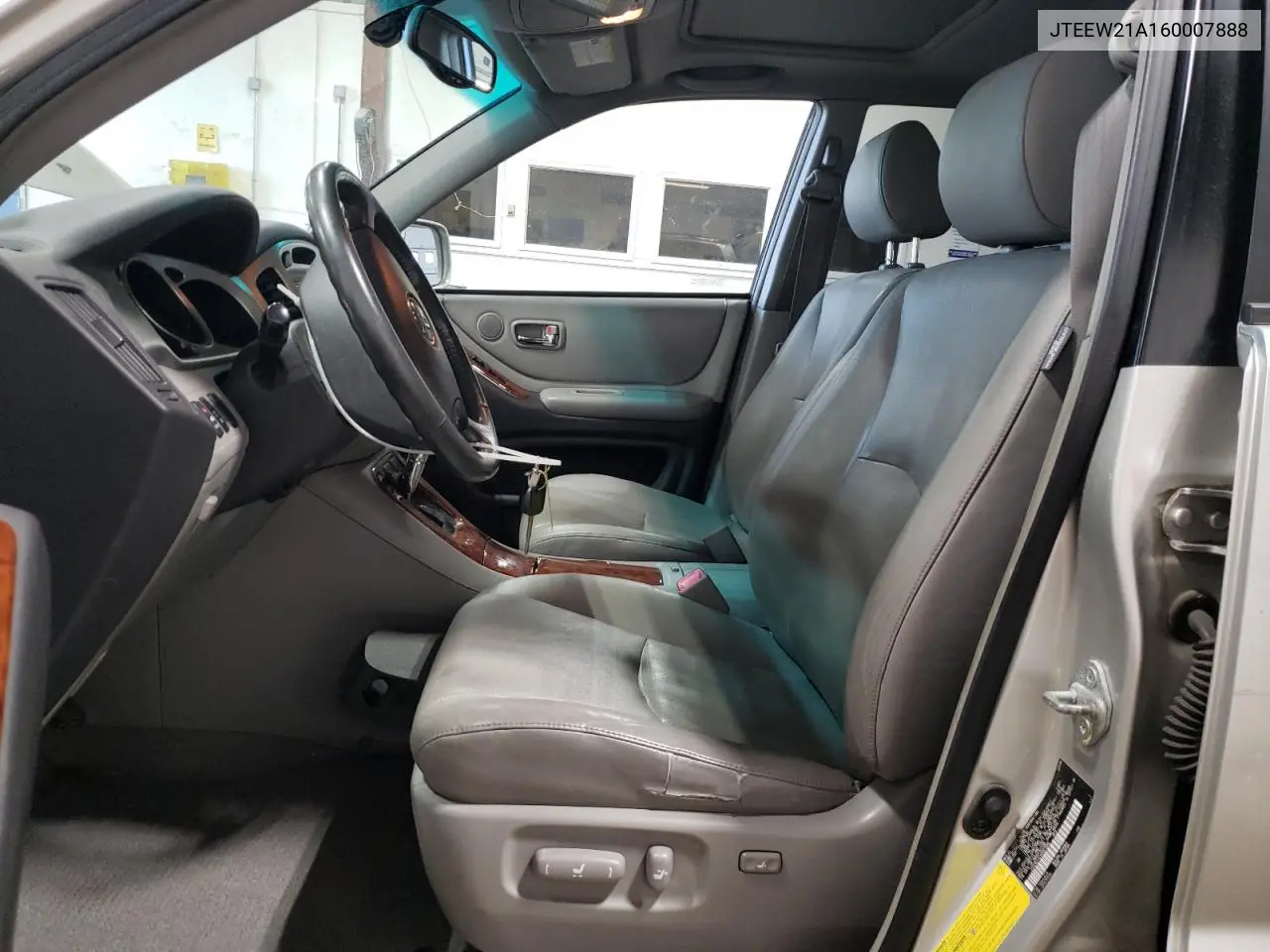 2006 Toyota Highlander Hybrid VIN: JTEEW21A160007888 Lot: 56704465
