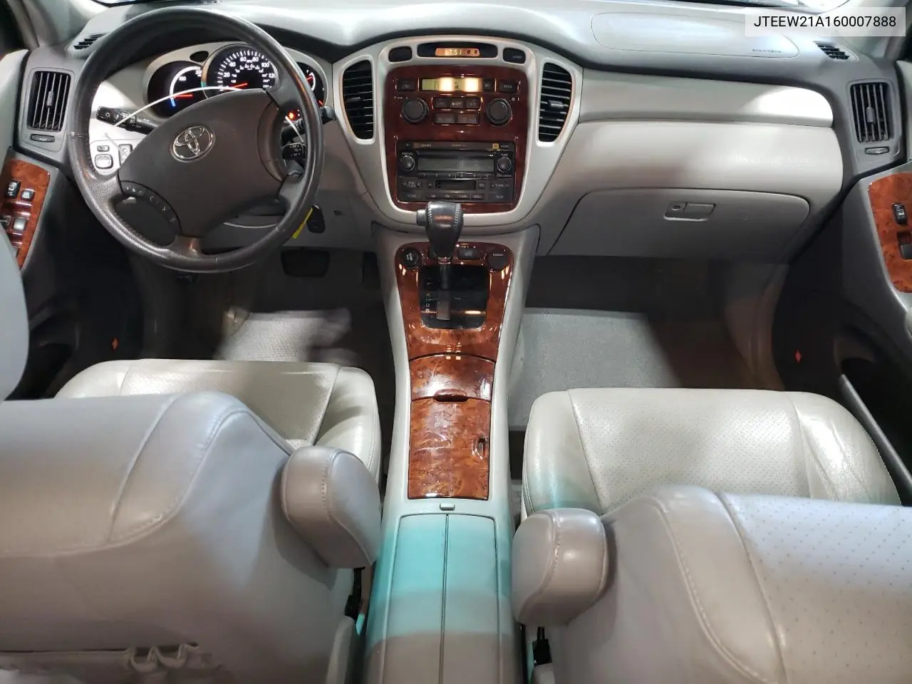 2006 Toyota Highlander Hybrid VIN: JTEEW21A160007888 Lot: 56704465