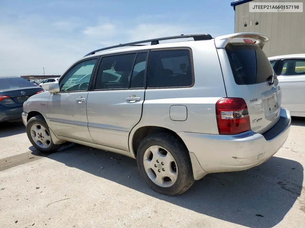 2006 Toyota Highlander Limited VIN: JTEEP21A660157198 Lot: 56789855