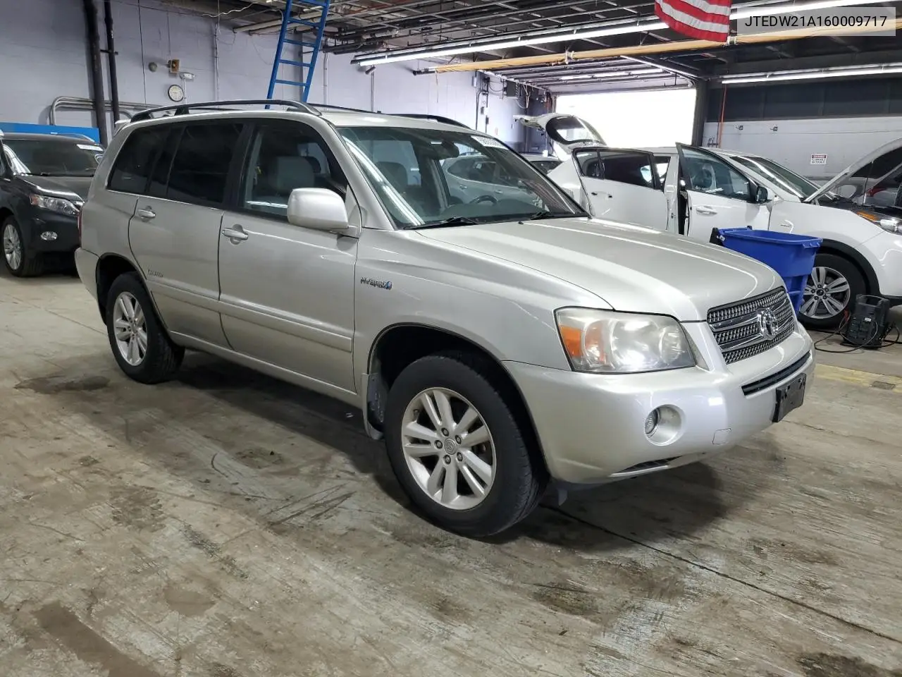 2006 Toyota Highlander Hybrid VIN: JTEDW21A160009717 Lot: 56933555