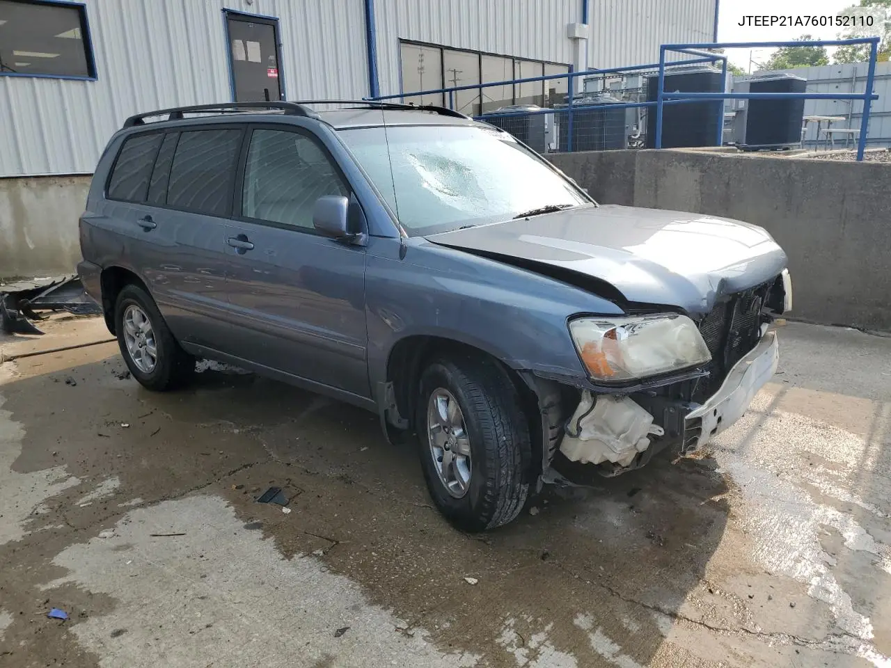 2006 Toyota Highlander Limited VIN: JTEEP21A760152110 Lot: 57440945