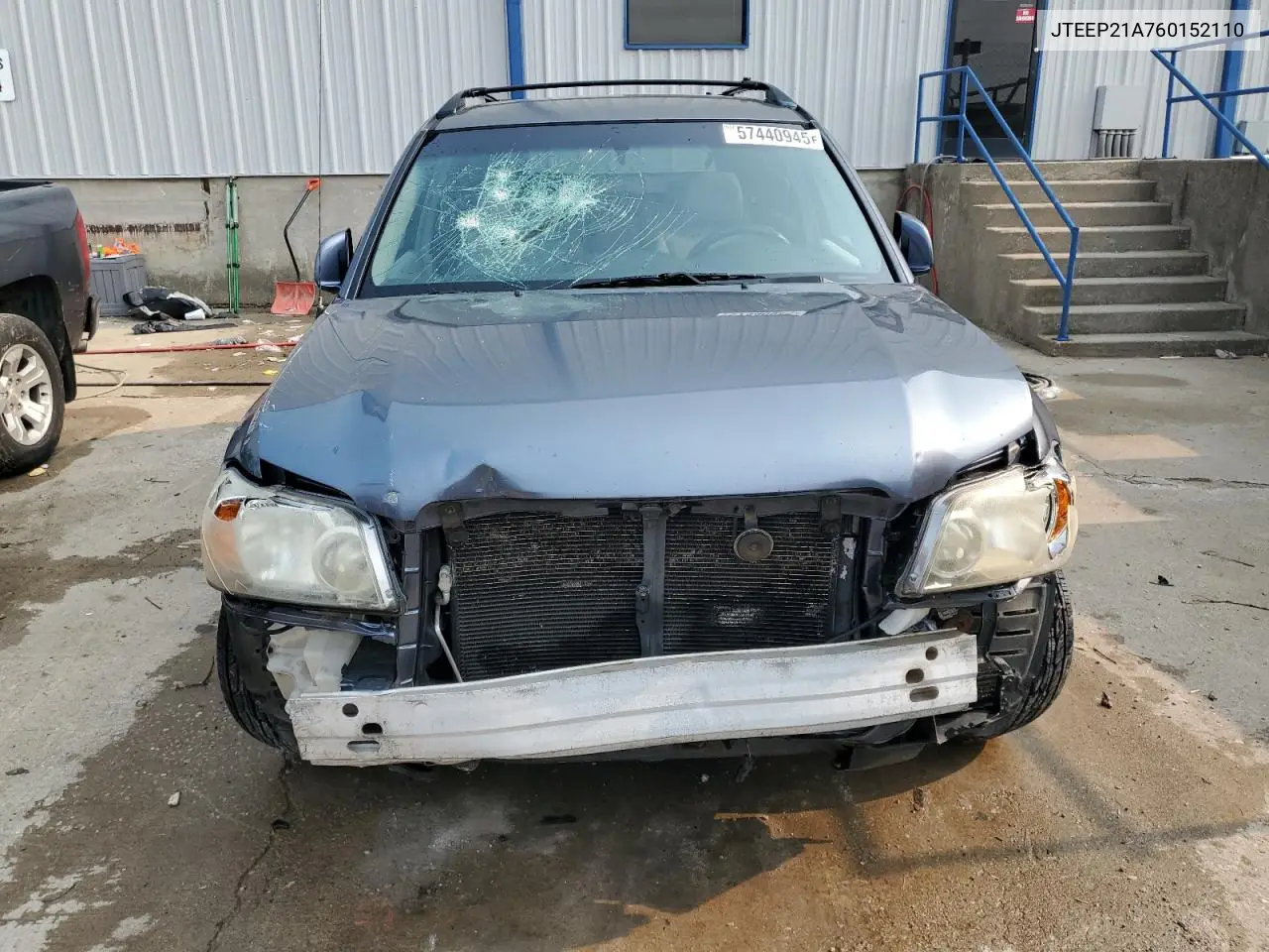 2006 Toyota Highlander Limited VIN: JTEEP21A760152110 Lot: 57440945