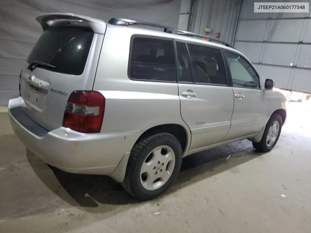 2006 Toyota Highlander Limited VIN: JTEEP21A060177348 Lot: 61902415