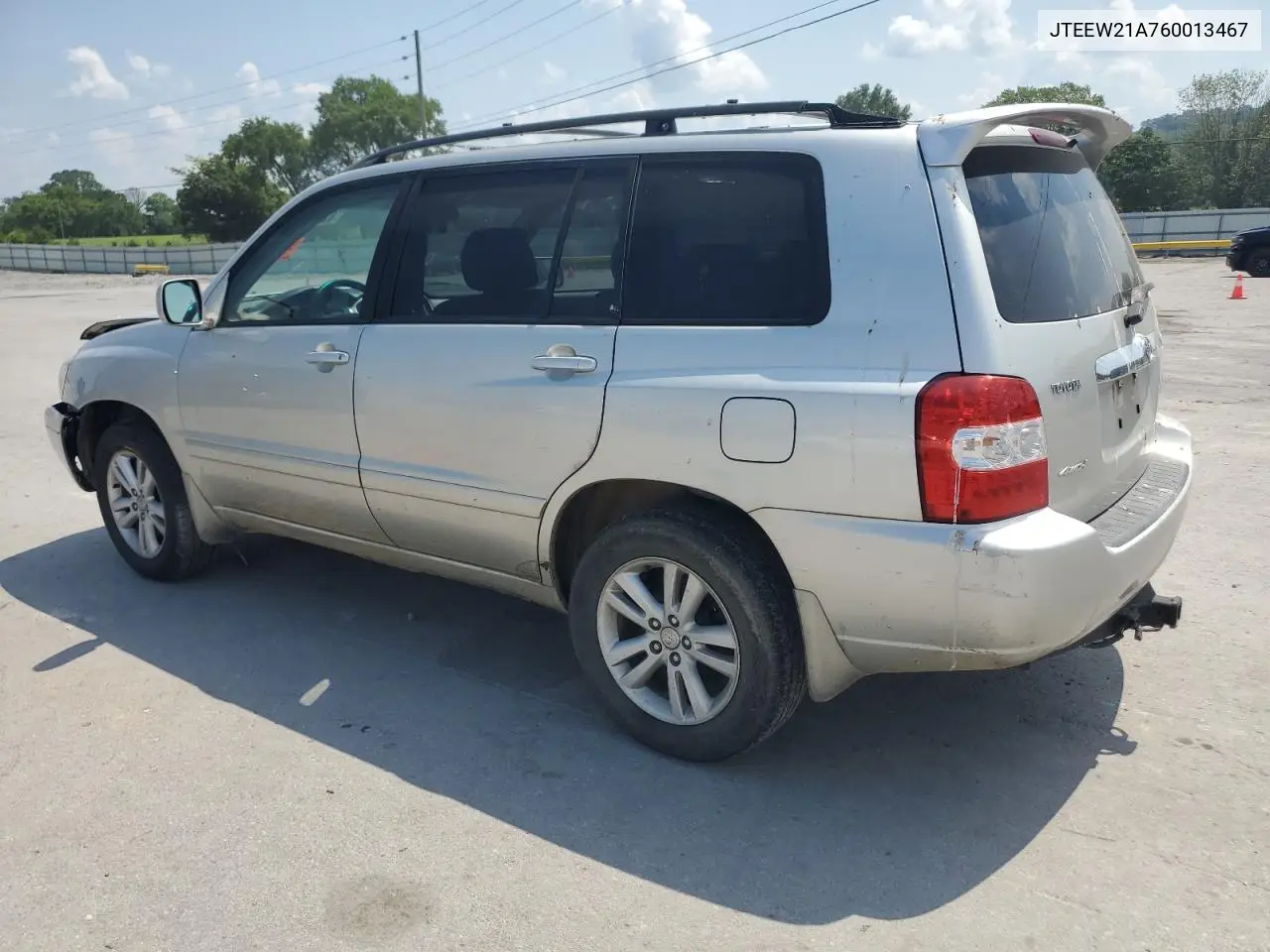 2006 Toyota Highlander Hybrid VIN: JTEEW21A760013467 Lot: 62301855