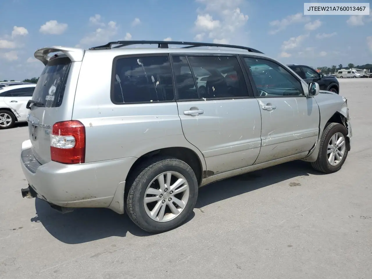 2006 Toyota Highlander Hybrid VIN: JTEEW21A760013467 Lot: 62301855