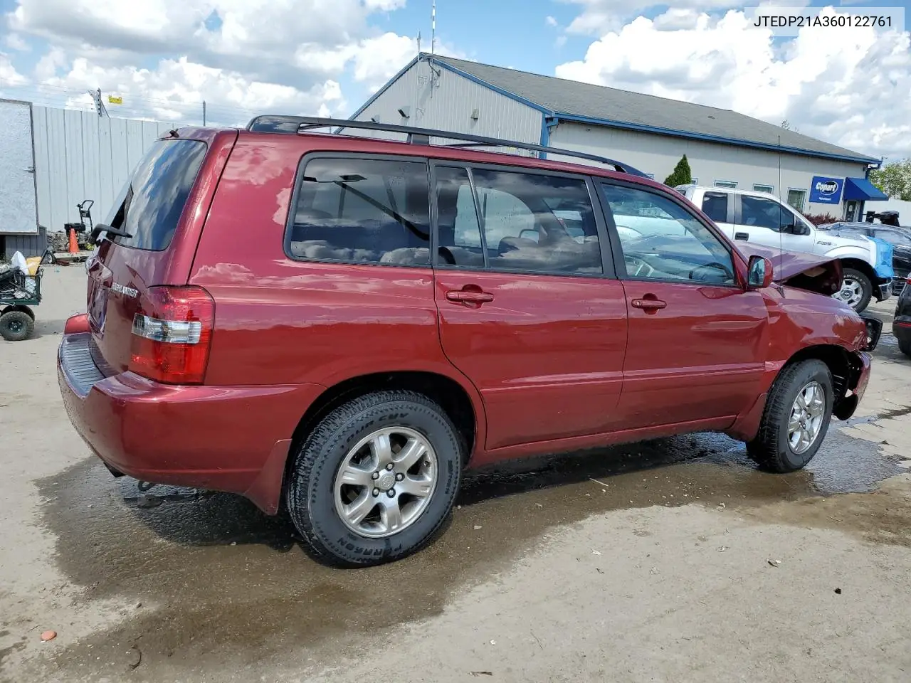 2006 Toyota Highlander Limited VIN: JTEDP21A360122761 Lot: 62415755