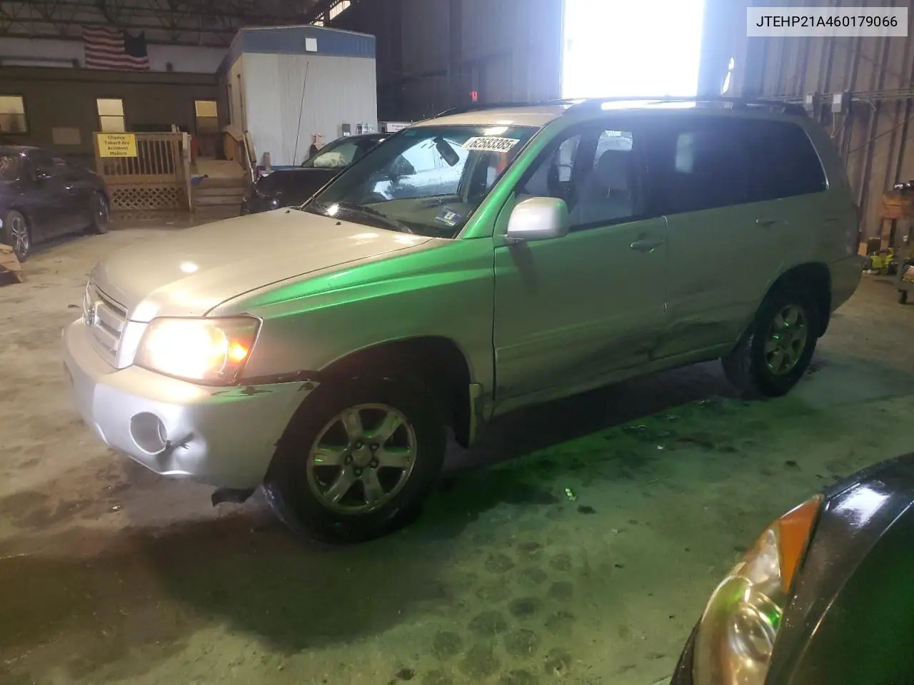 2006 Toyota Highlander Limited VIN: JTEHP21A460179066 Lot: 62583385