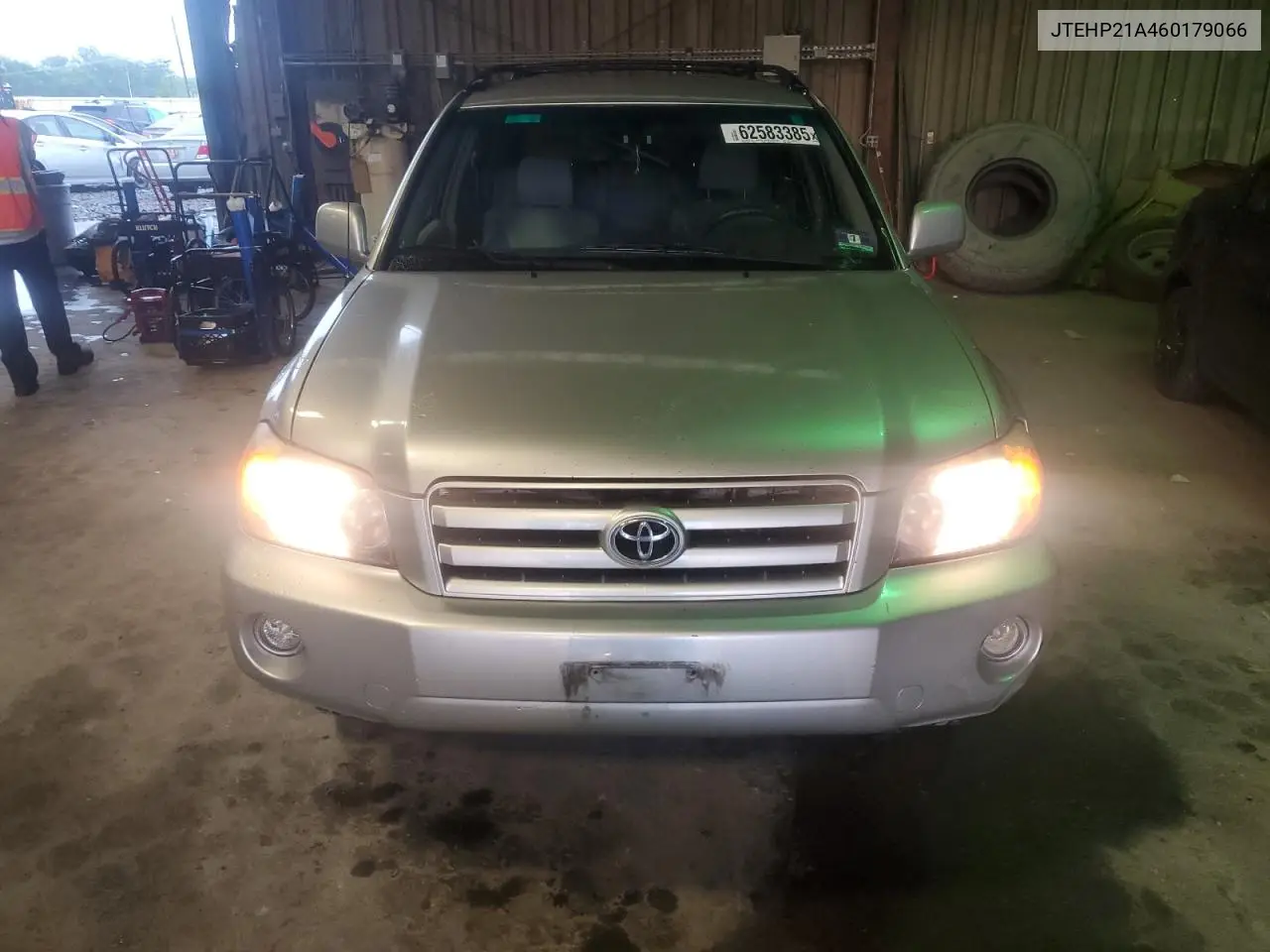 2006 Toyota Highlander Limited VIN: JTEHP21A460179066 Lot: 62583385