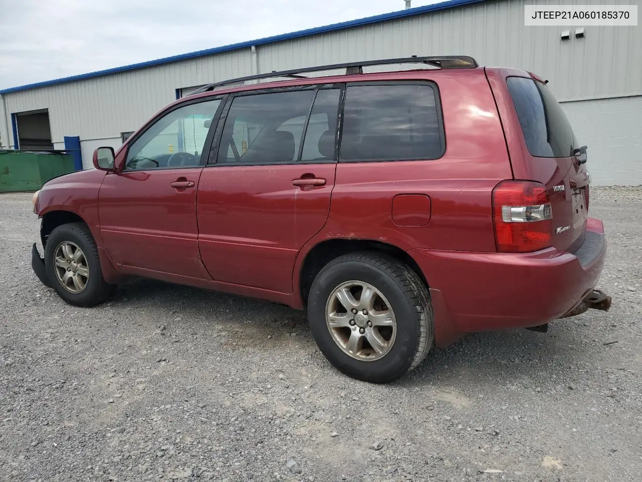 2006 Toyota Highlander Limited VIN: JTEEP21A060185370 Lot: 62604105