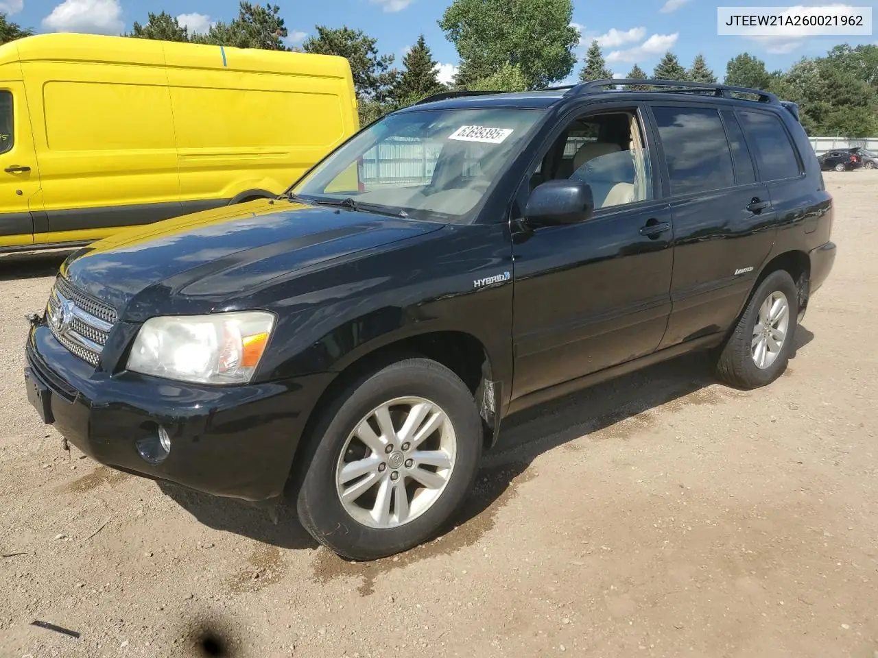 2006 Toyota Highlander Hybrid VIN: JTEEW21A260021962 Lot: 62699395