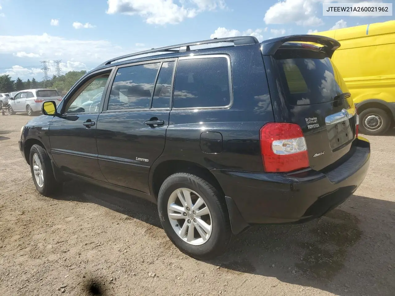 2006 Toyota Highlander Hybrid VIN: JTEEW21A260021962 Lot: 62699395