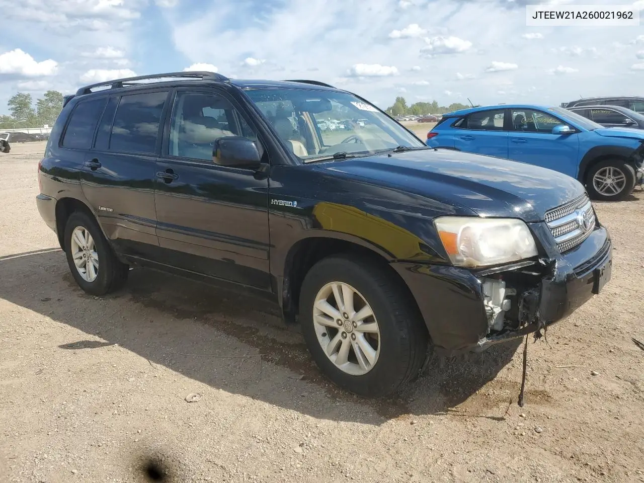 2006 Toyota Highlander Hybrid VIN: JTEEW21A260021962 Lot: 62699395