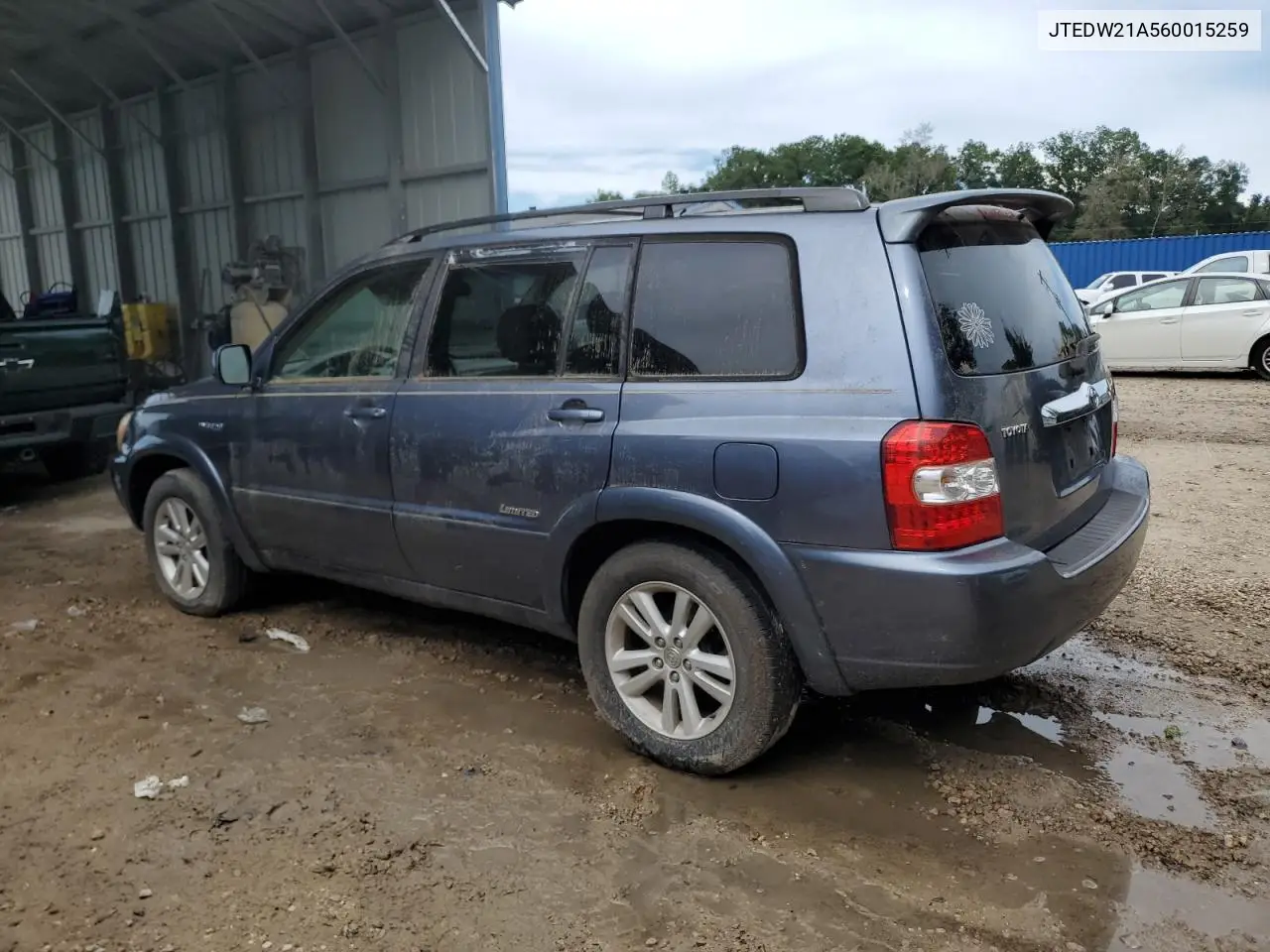2006 Toyota Highlander Hybrid VIN: JTEDW21A560015259 Lot: 62756265