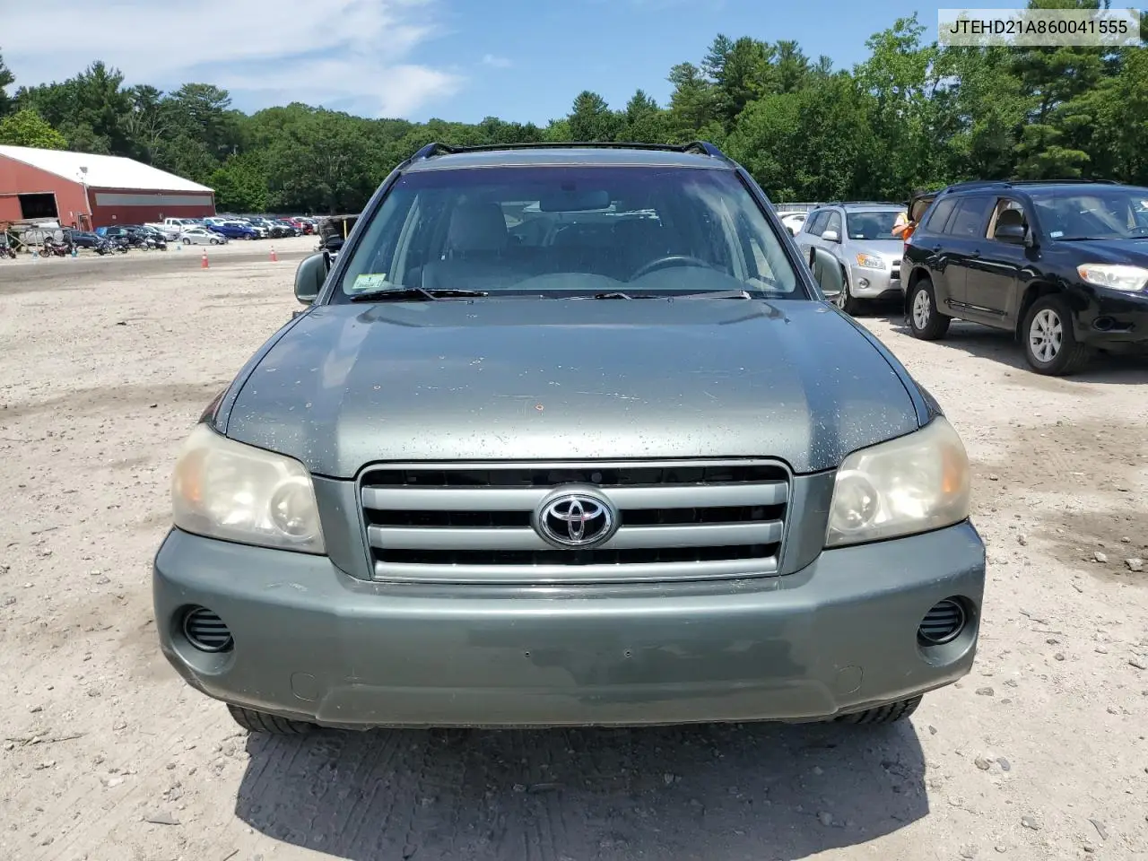 2006 Toyota Highlander VIN: JTEHD21A860041555 Lot: 63231365