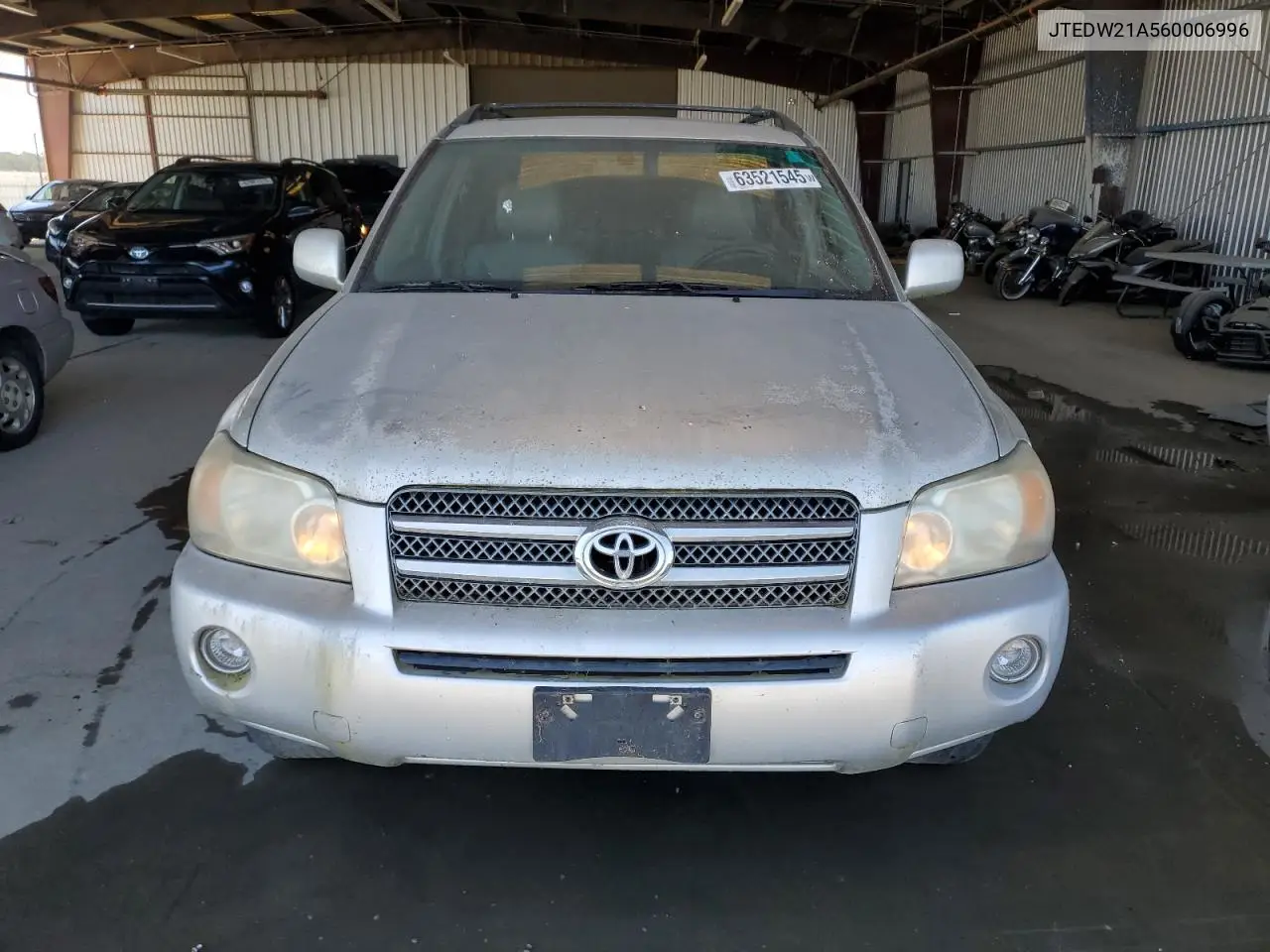 2006 Toyota Highlander Hybrid VIN: JTEDW21A560006996 Lot: 63521545
