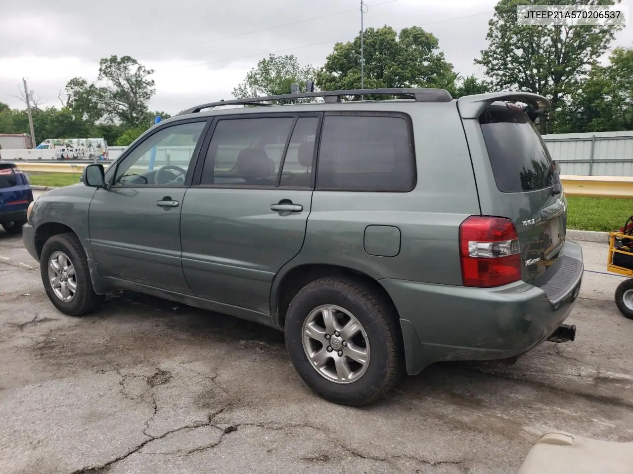2007 Toyota Highlander Sport VIN: JTEEP21A570206537 Lot: 56636135