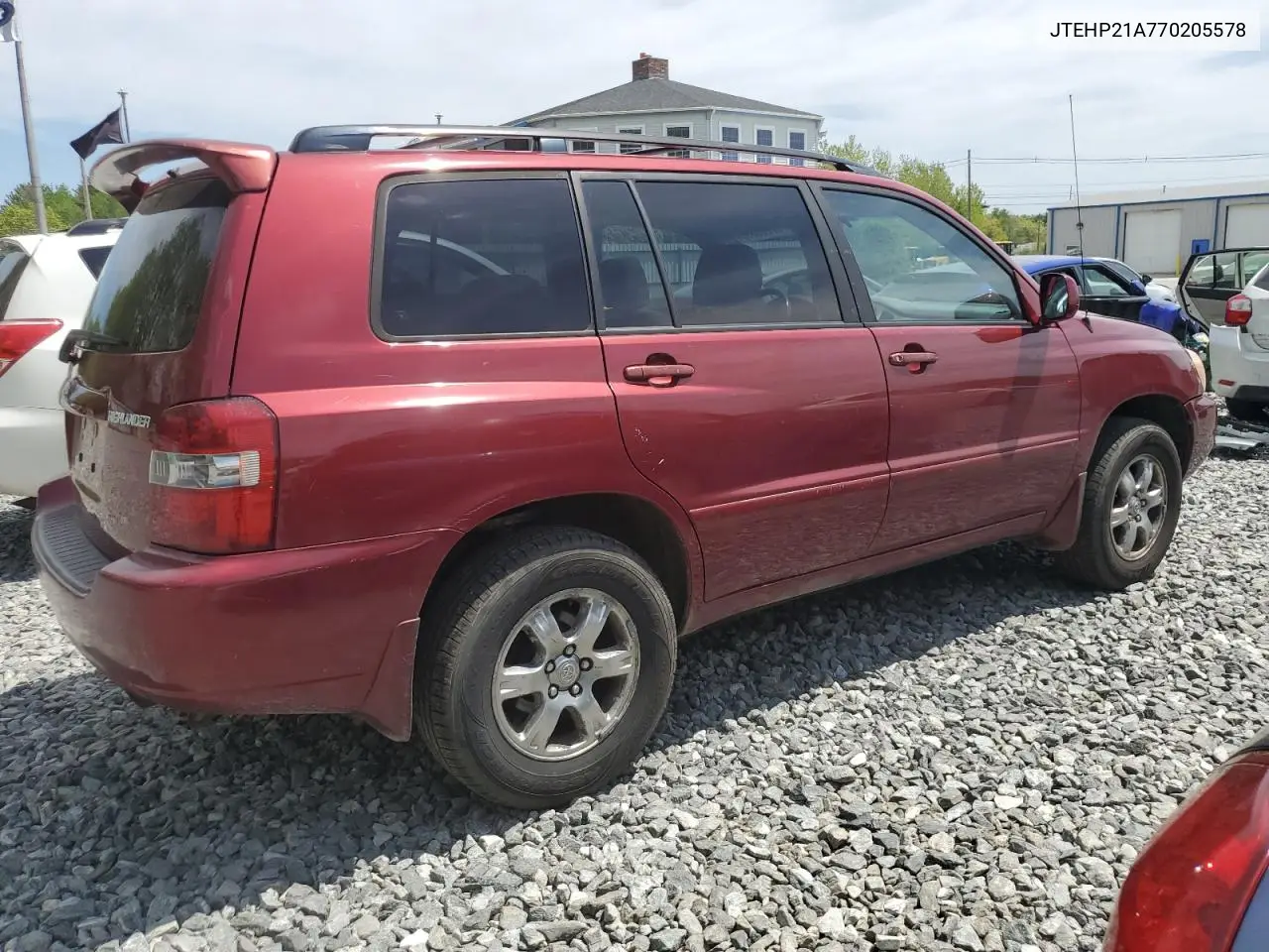 2007 Toyota Highlander Sport VIN: JTEHP21A770205578 Lot: 57200395