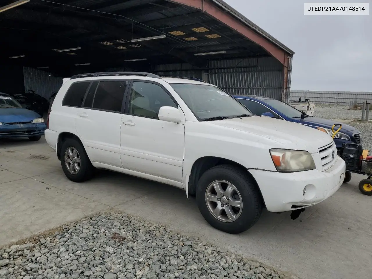 2007 Toyota Highlander Sport VIN: JTEDP21A470148514 Lot: 62197945