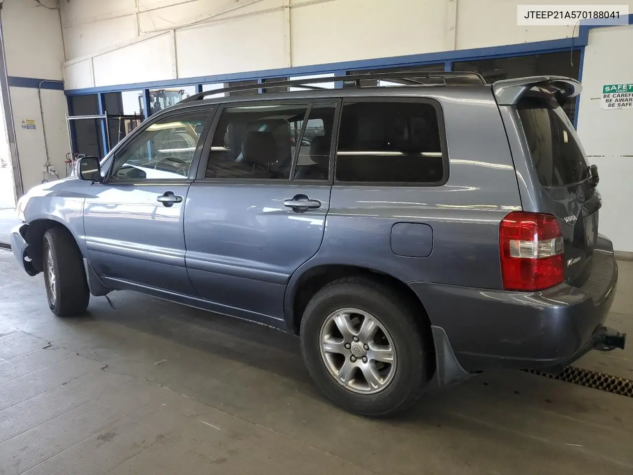 2007 Toyota Highlander Sport VIN: JTEEP21A570188041 Lot: 65081005