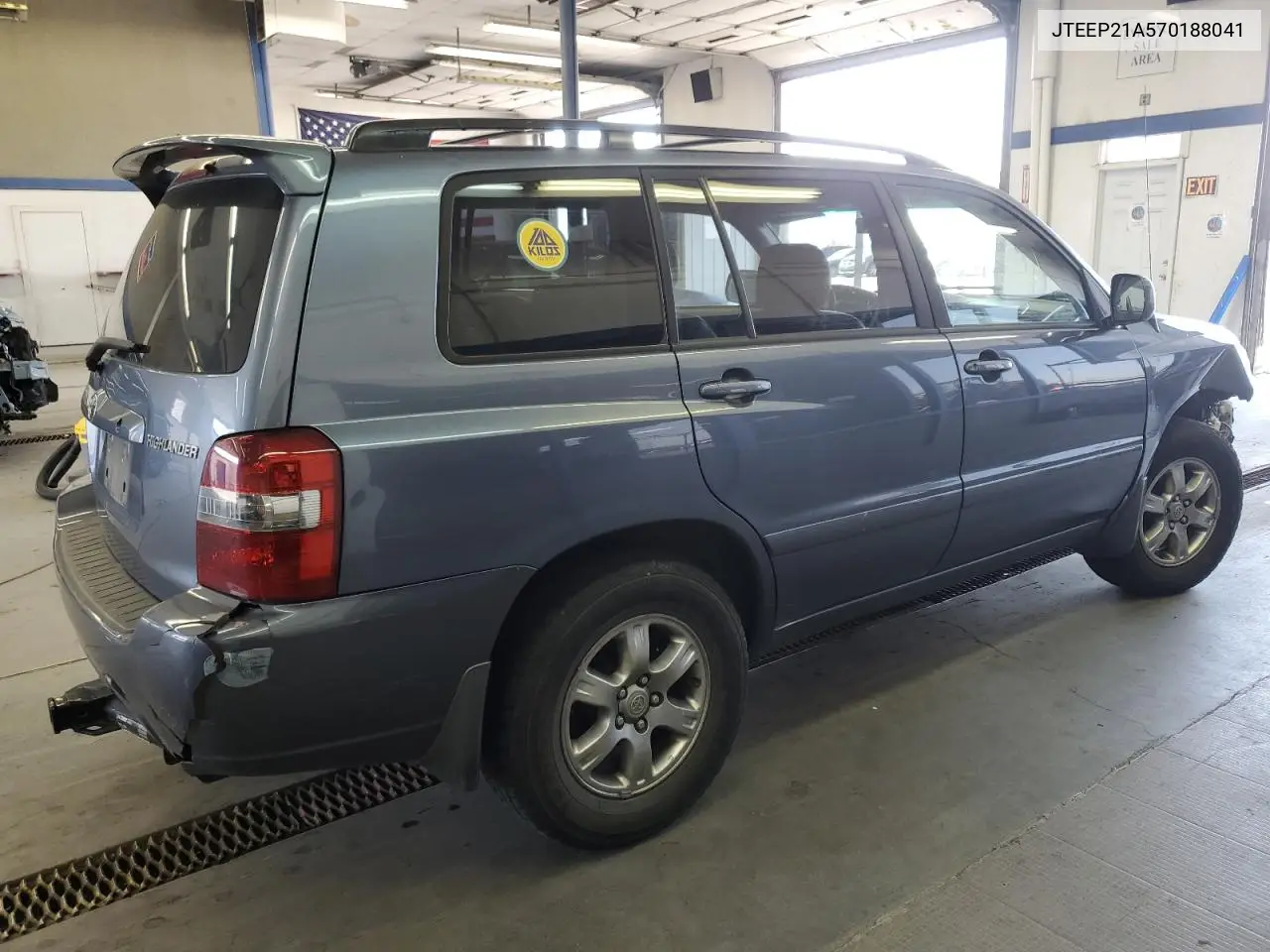 2007 Toyota Highlander Sport VIN: JTEEP21A570188041 Lot: 65081005
