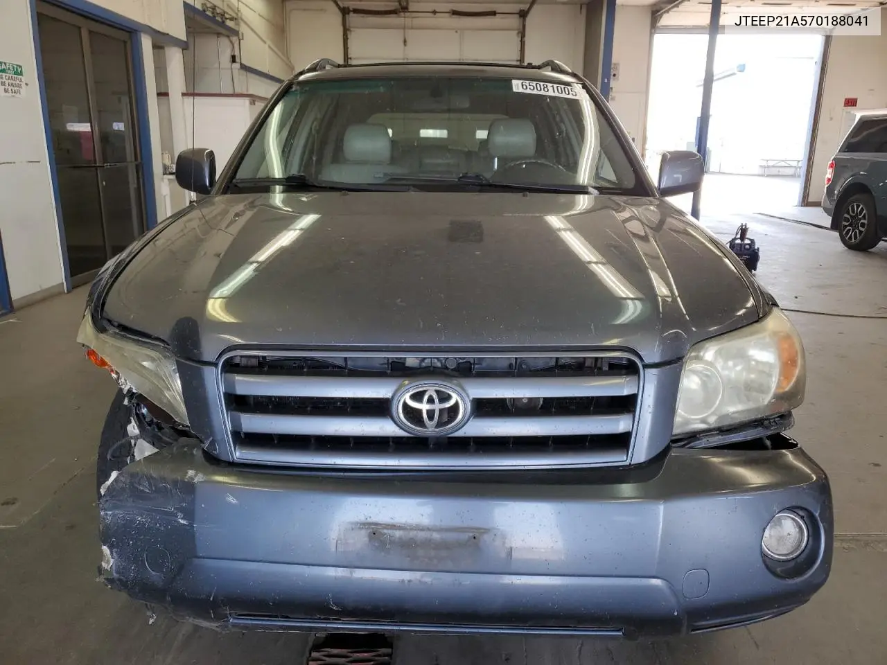 2007 Toyota Highlander Sport VIN: JTEEP21A570188041 Lot: 65081005