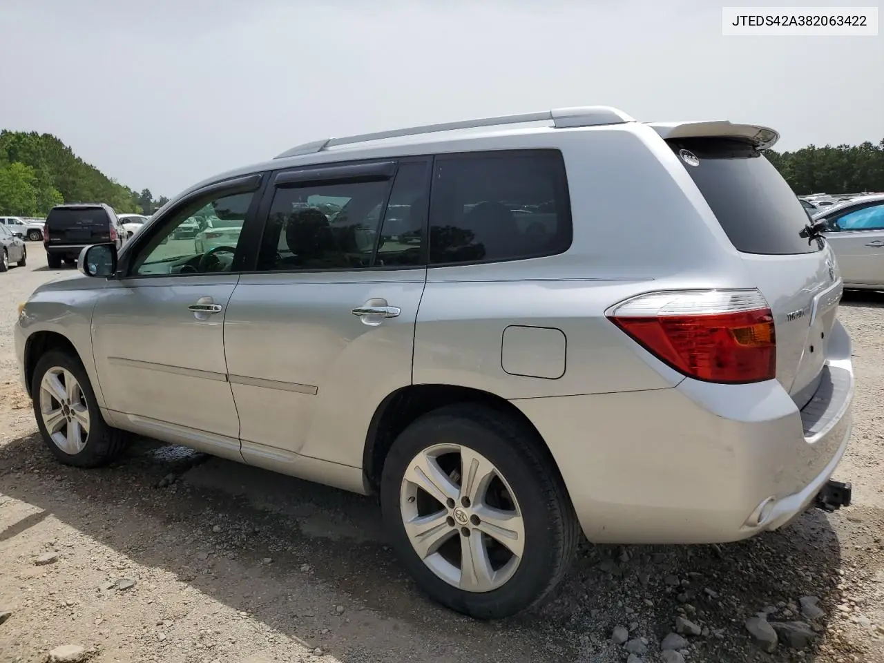 2008 Toyota Highlander Limited VIN: JTEDS42A382063422 Lot: 56367345