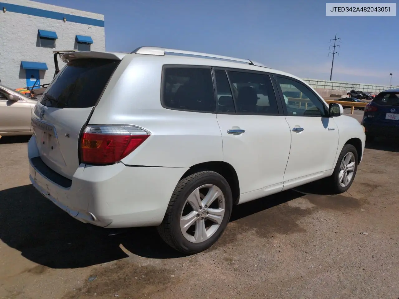 jteds42a482043051 JTEDS42A482043051 2008 Toyota Highlander Limited