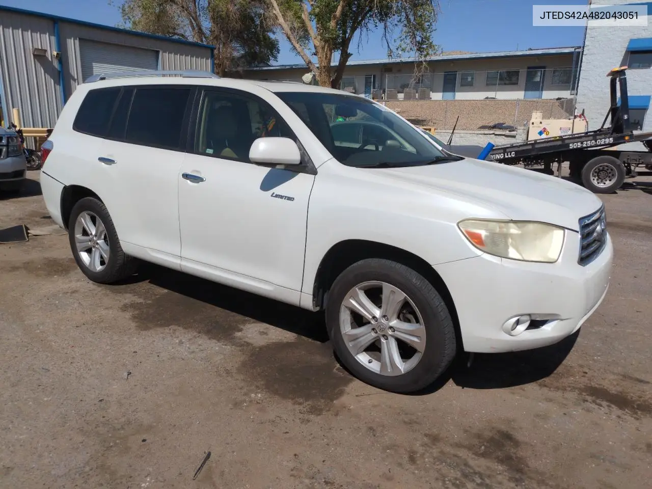 jteds42a482043051 JTEDS42A482043051 2008 Toyota Highlander Limited