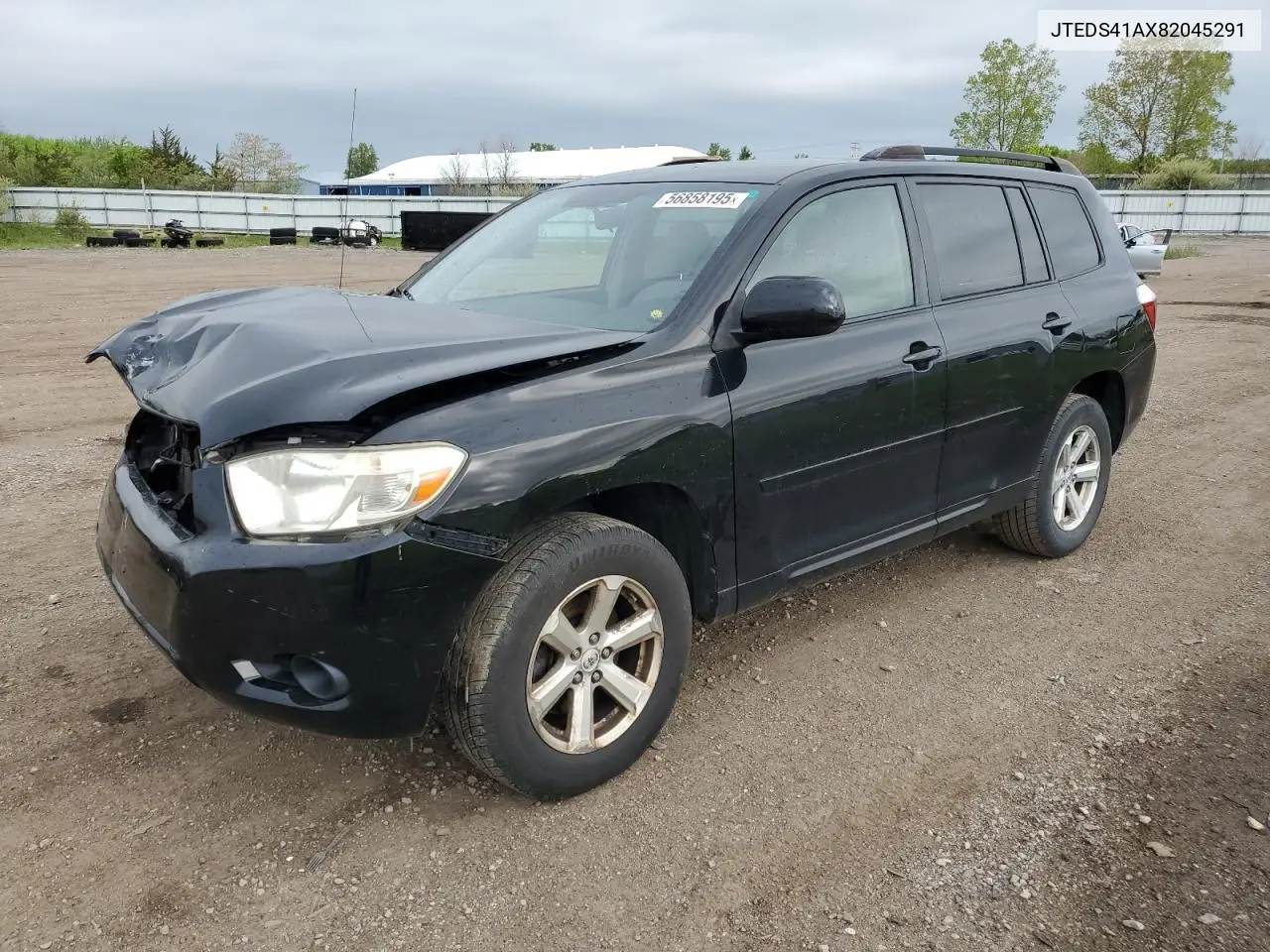 2008 Toyota Highlander VIN: JTEDS41AX82045291 Lot: 56858195