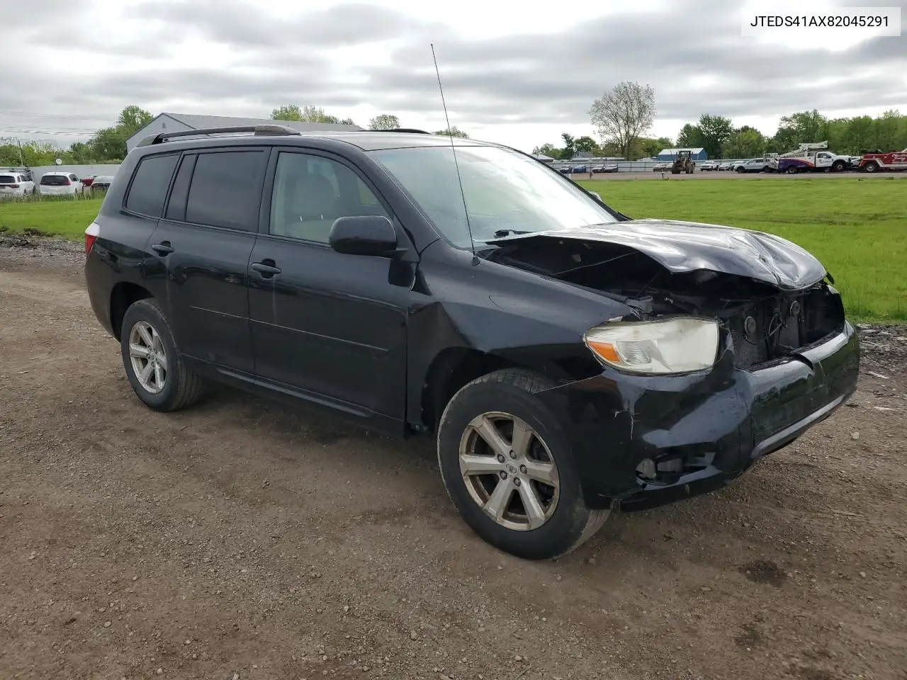 2008 Toyota Highlander VIN: JTEDS41AX82045291 Lot: 56858195