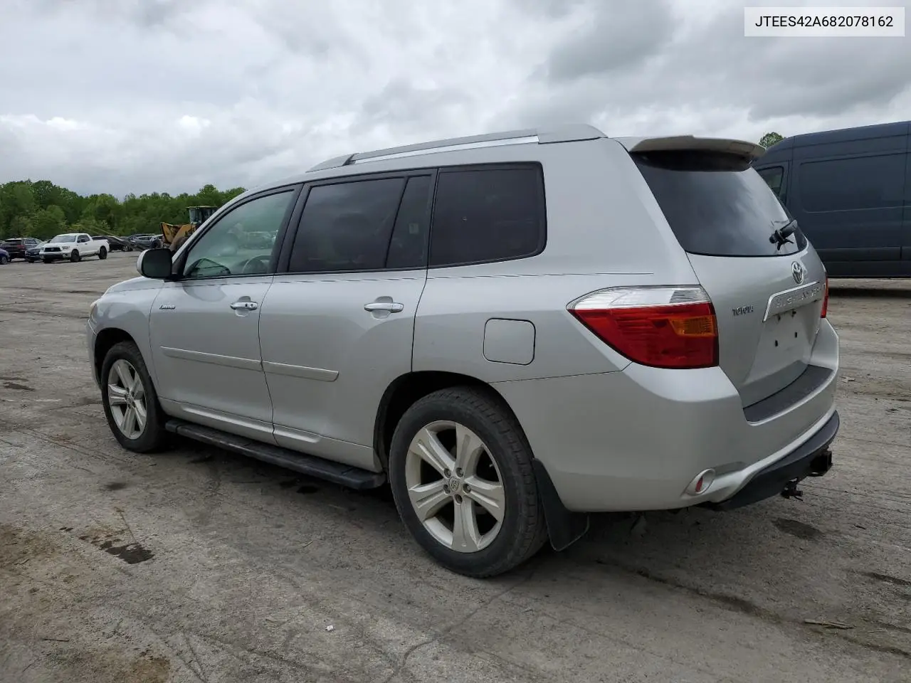 2008 Toyota Highlander Limited VIN: JTEES42A682078162 Lot: 56871005
