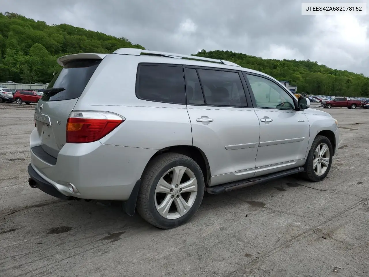 2008 Toyota Highlander Limited VIN: JTEES42A682078162 Lot: 56871005