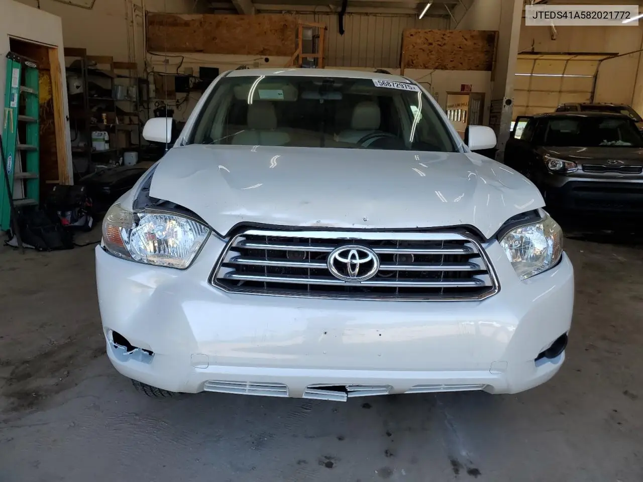 2008 Toyota Highlander VIN: JTEDS41A582021772 Lot: 56872975