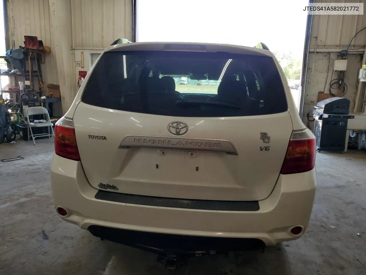2008 Toyota Highlander VIN: JTEDS41A582021772 Lot: 56872975