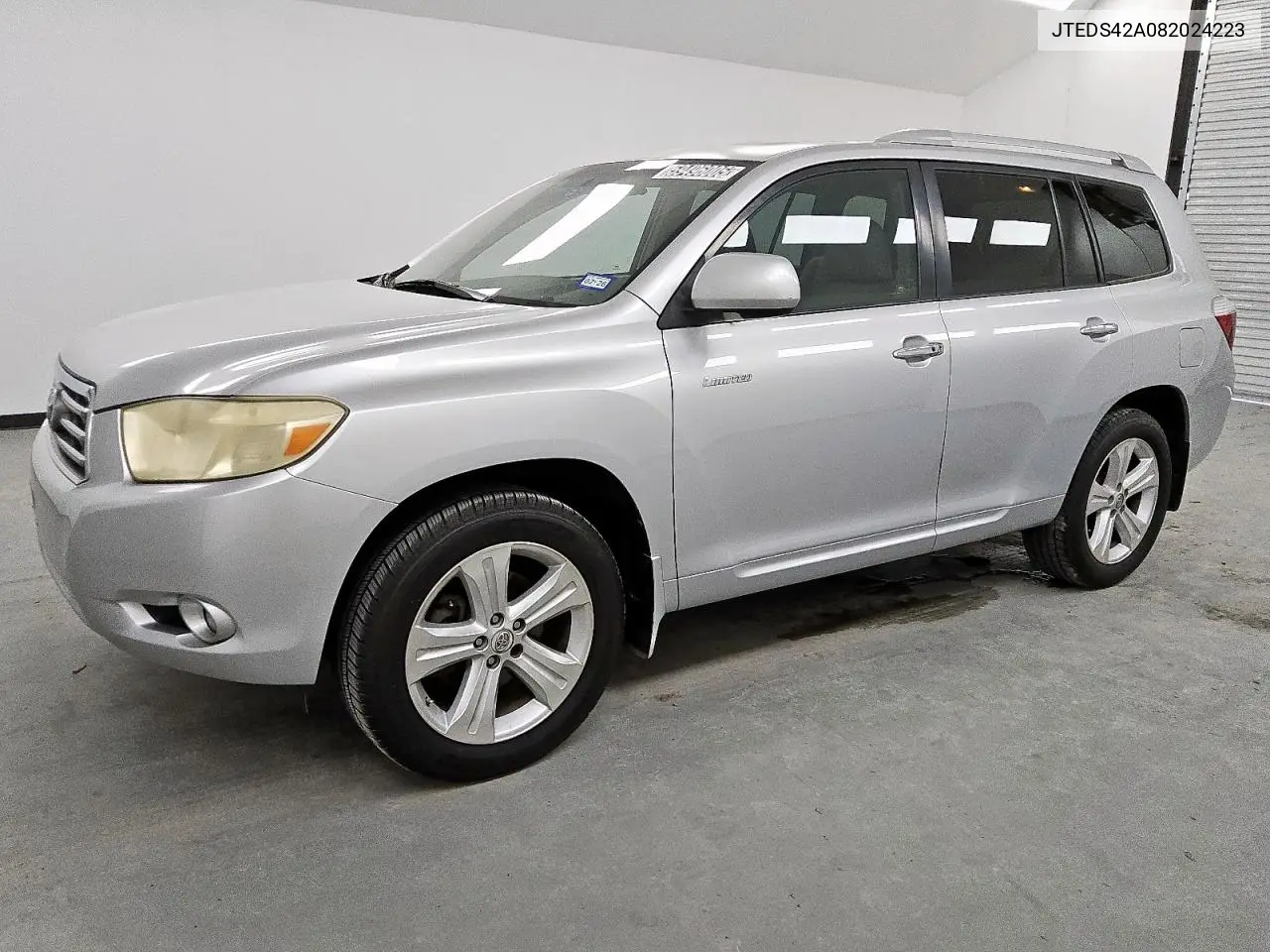 2008 Toyota Highlander Limited VIN: JTEDS42A082024223 Lot: 59496005