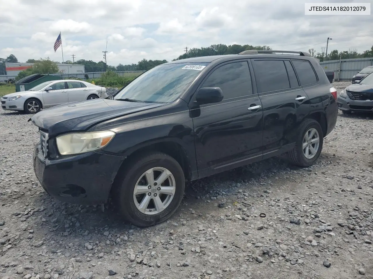 2008 Toyota Highlander VIN: JTEDS41A182012079 Lot: 62599105