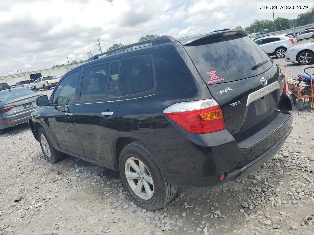 2008 Toyota Highlander VIN: JTEDS41A182012079 Lot: 62599105