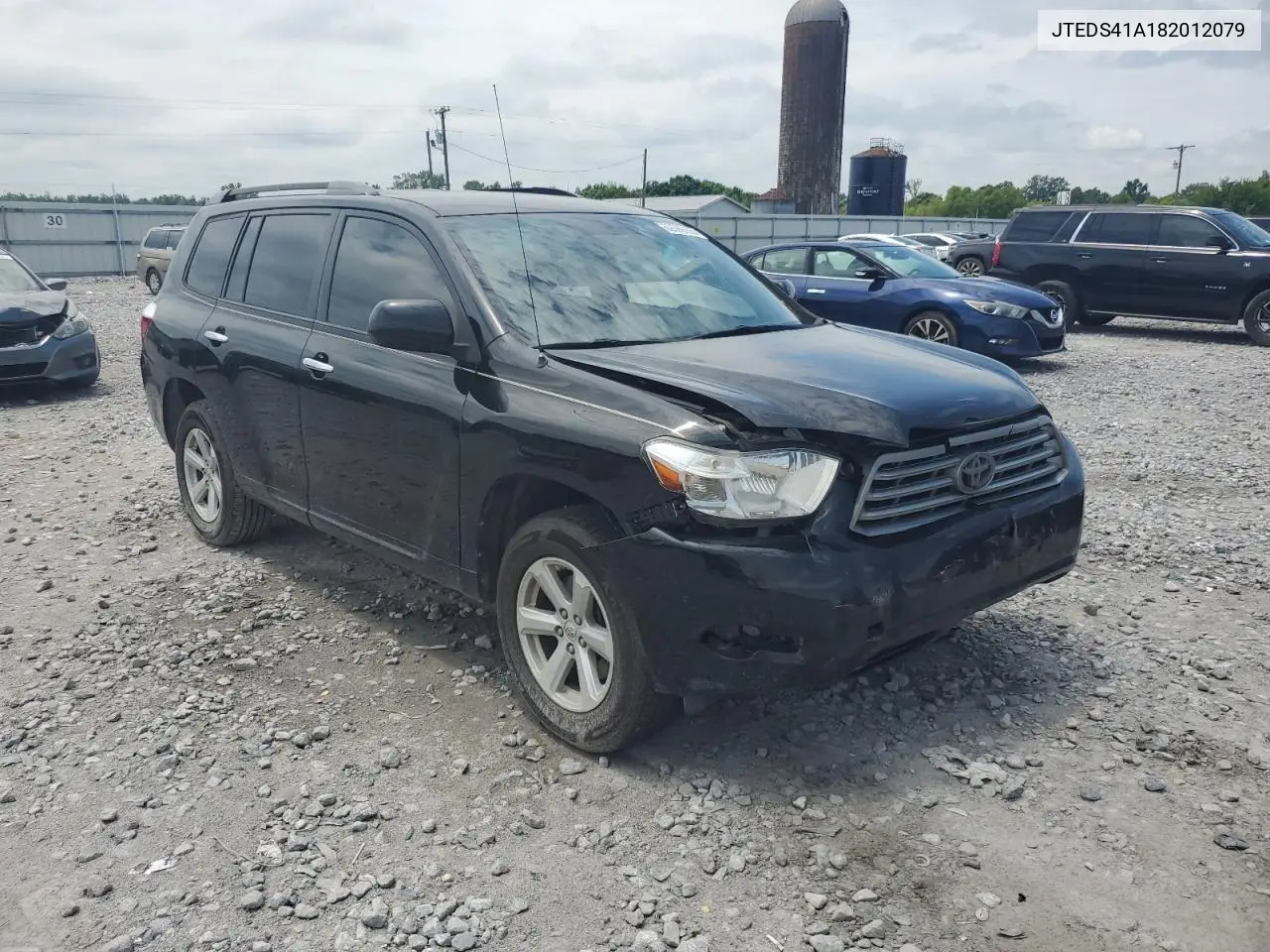 2008 Toyota Highlander VIN: JTEDS41A182012079 Lot: 62599105