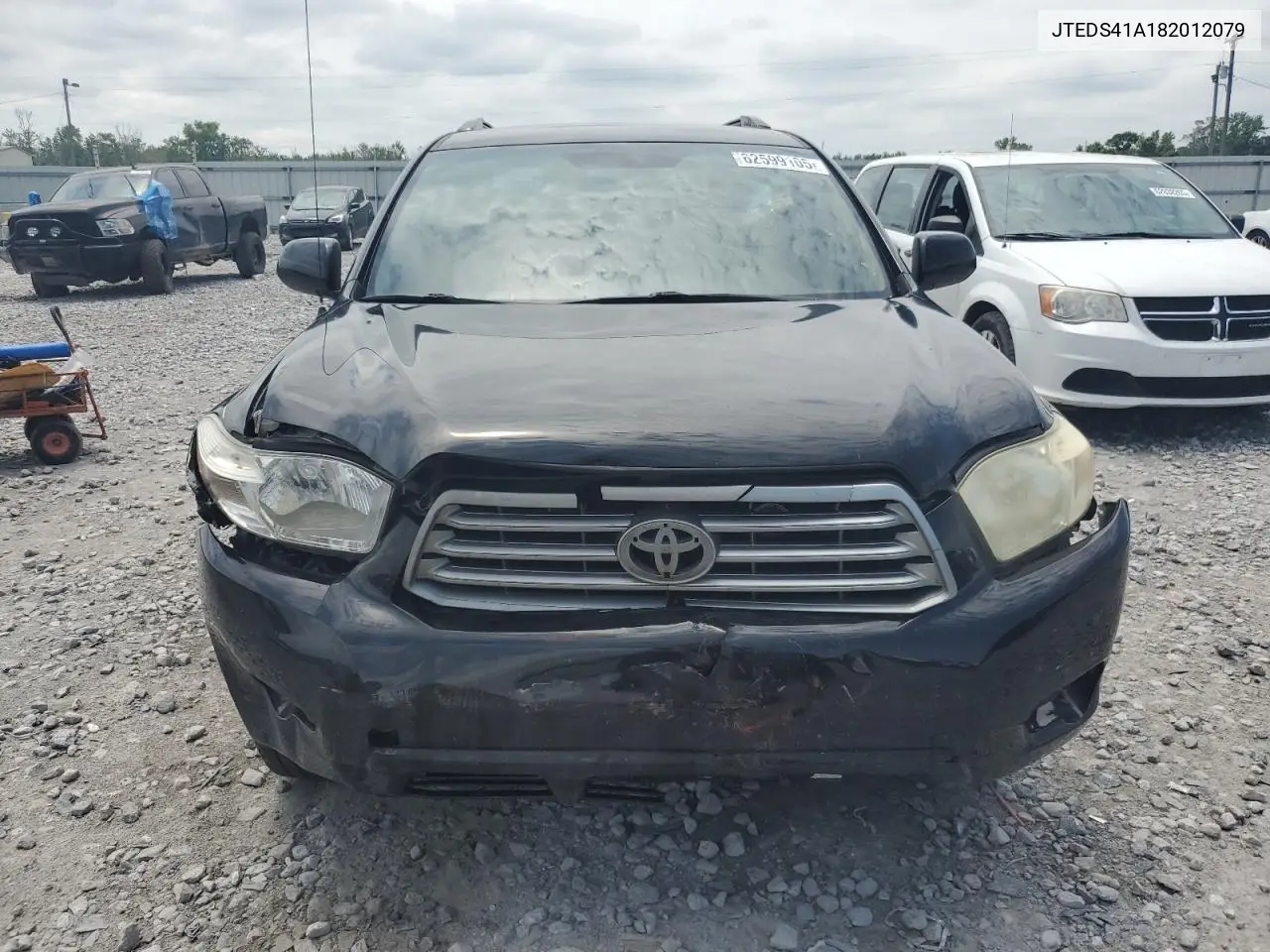 2008 Toyota Highlander VIN: JTEDS41A182012079 Lot: 62599105
