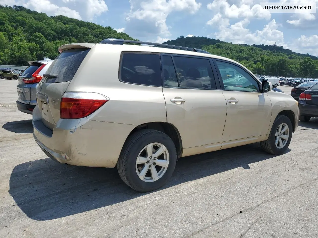 2008 Toyota Highlander VIN: JTEDS41A182054901 Lot: 62644775