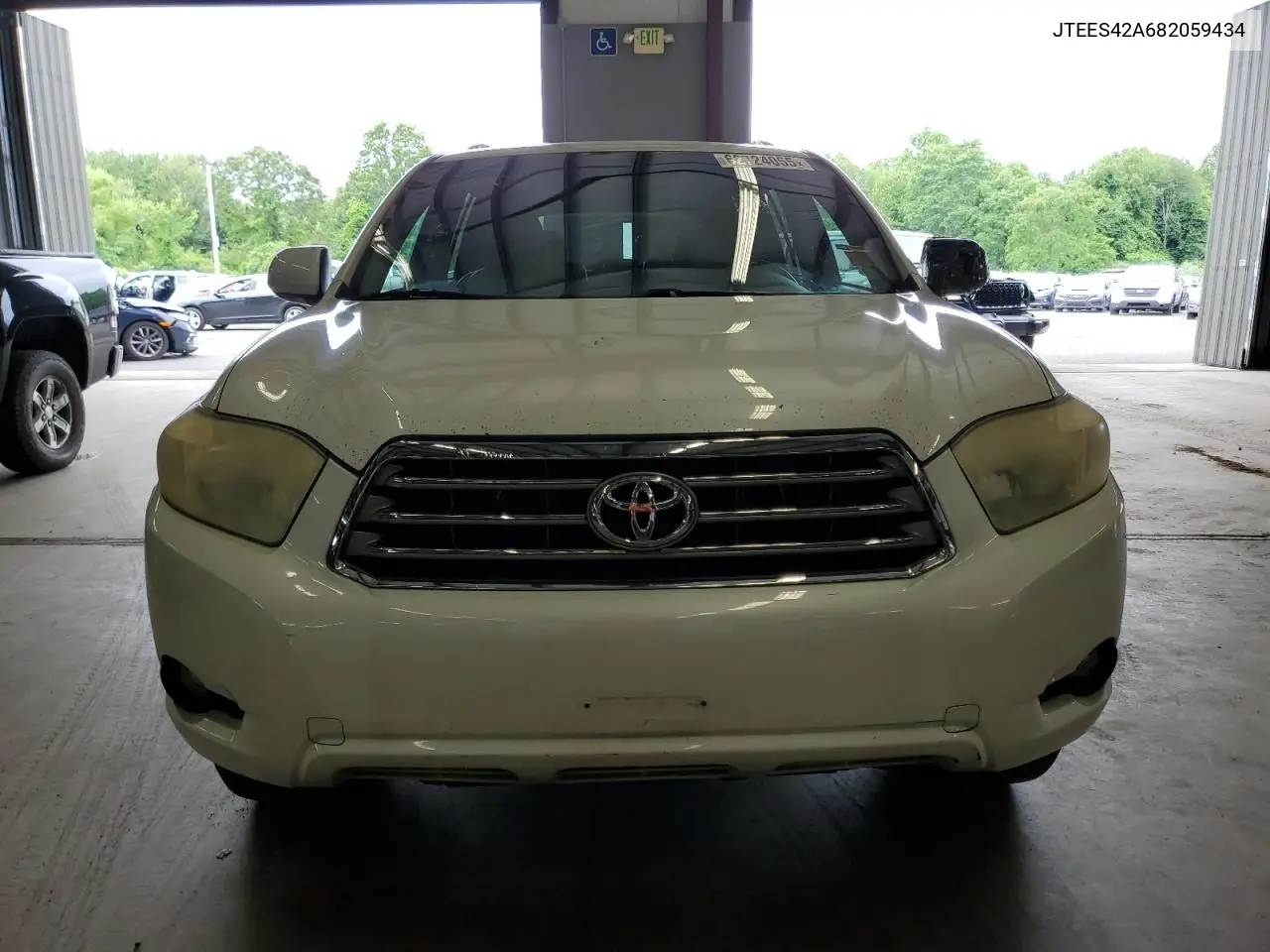 2008 Toyota Highlander Limited VIN: JTEES42A682059434 Lot: 62724055
