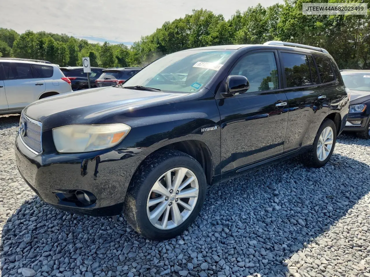2008 Toyota Highlander Hybrid Limited VIN: JTEEW44A682023499 Lot: 62729955