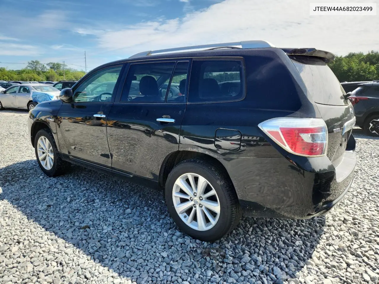 2008 Toyota Highlander Hybrid Limited VIN: JTEEW44A682023499 Lot: 62729955