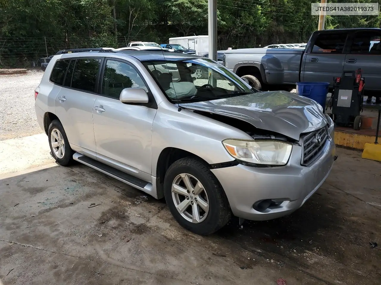 2008 Toyota Highlander VIN: JTEDS41A382019373 Lot: 63218535