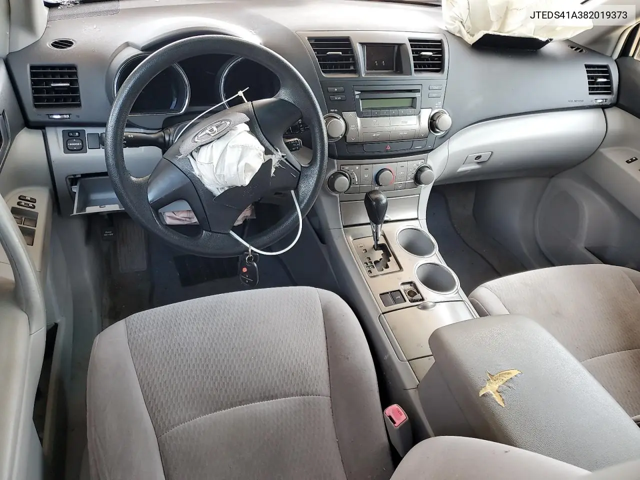 2008 Toyota Highlander VIN: JTEDS41A382019373 Lot: 63218535