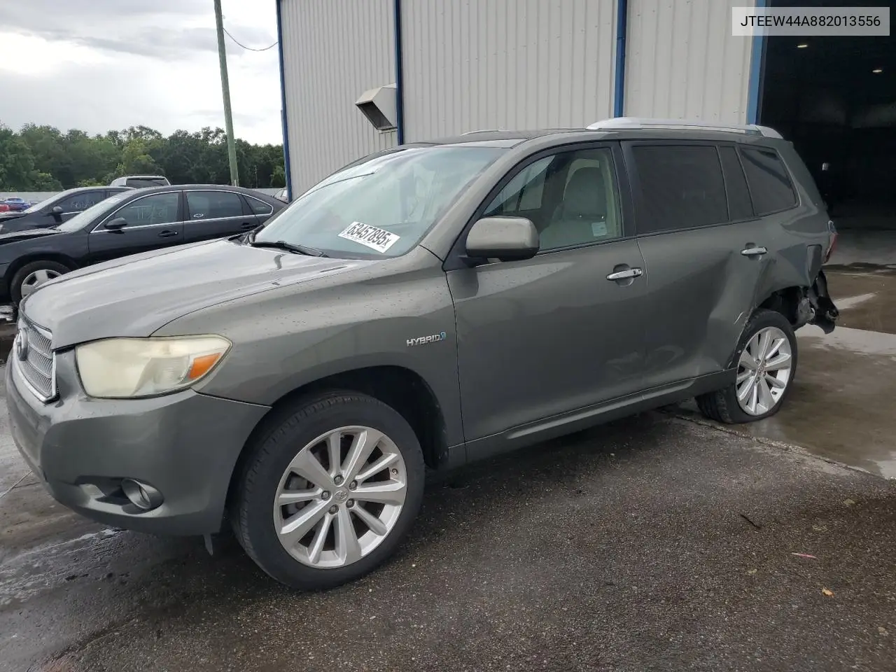 2008 Toyota Highlander Hybrid Limited VIN: JTEEW44A882013556 Lot: 63457895
