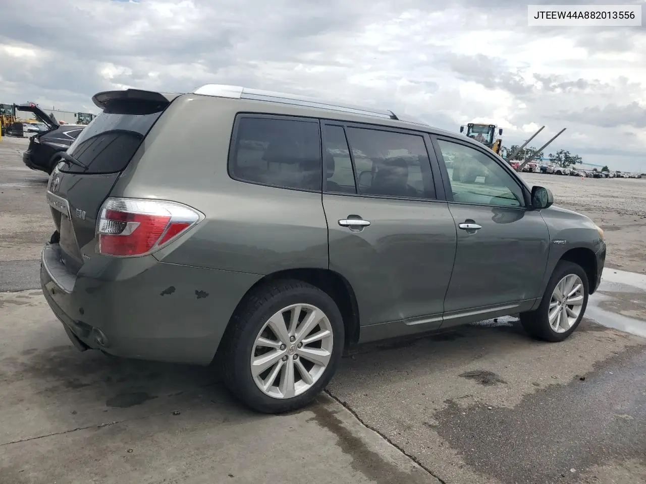 2008 Toyota Highlander Hybrid Limited VIN: JTEEW44A882013556 Lot: 63457895