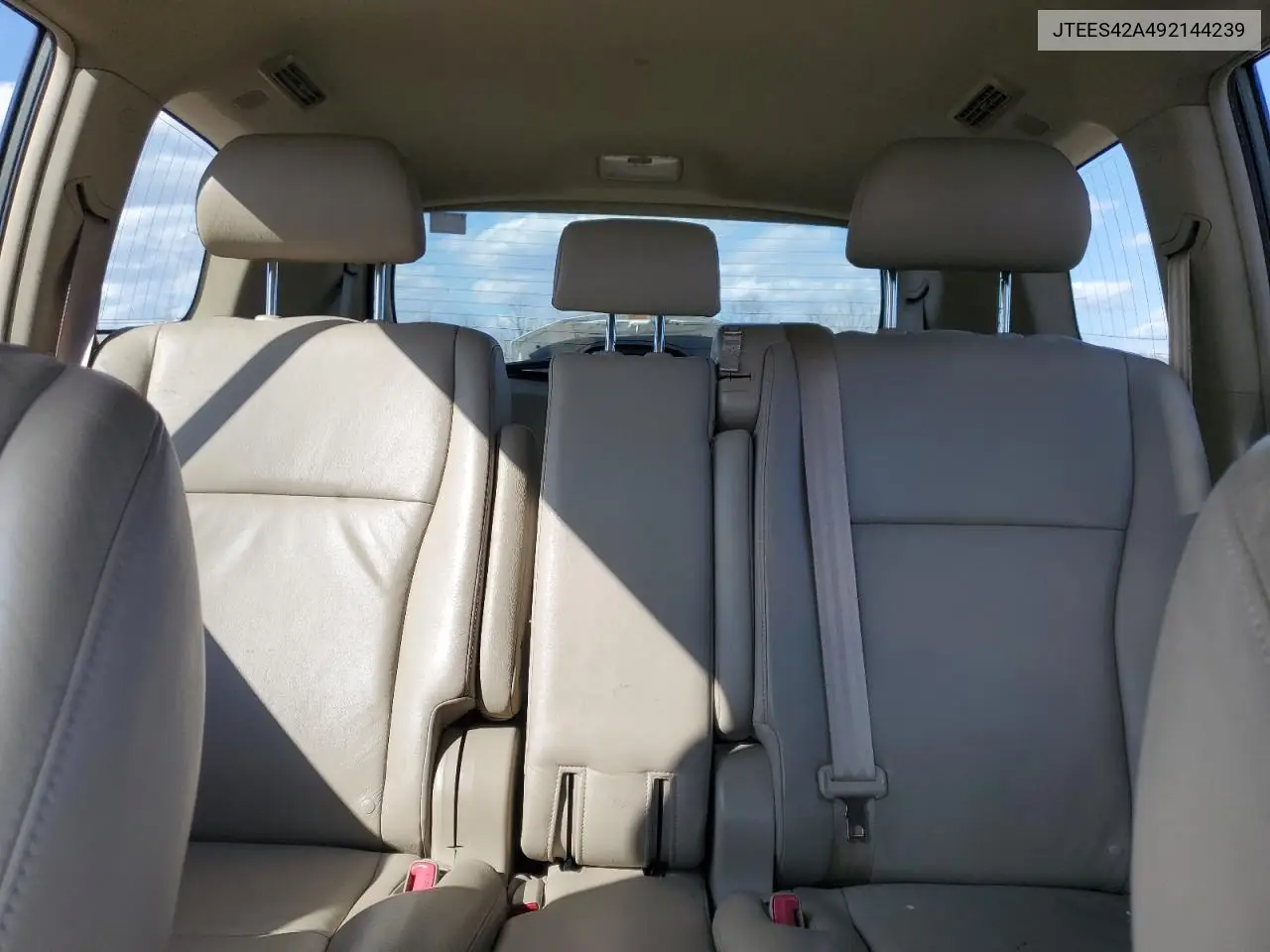 2009 Toyota Highlander Limited VIN: JTEES42A492144239 Lot: 50306385