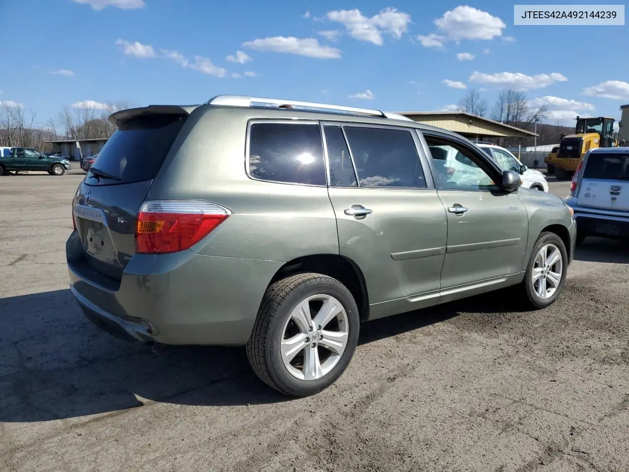2009 Toyota Highlander Limited VIN: JTEES42A492144239 Lot: 50306385